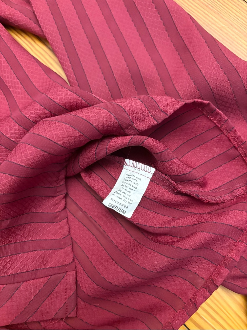 Vintage Front Ruffle Button Up Blouse - Picture 5 of 7